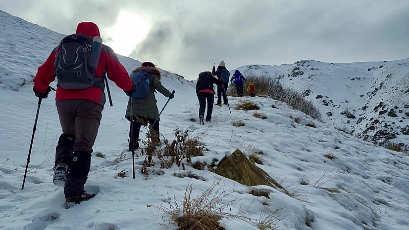 Akdağlar zirve faaliyeti başarıyla tamamlandı