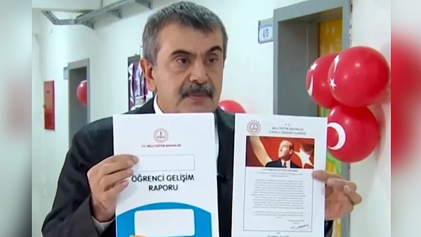 Bakan Tekin'den Atatürk ve karne tartışmasına sert yanıt