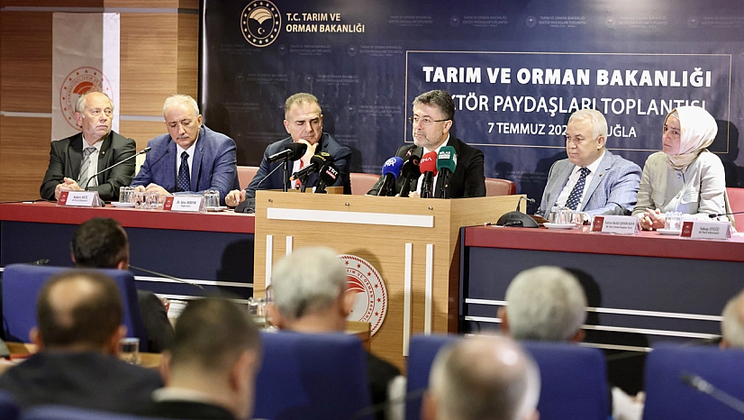 Bakan Yumaklı Muğla'da sektör temsilcileriyle bir araya geldi