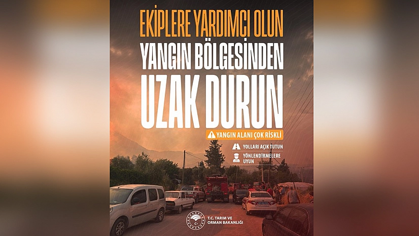 Bakanlıktan orman yangınları için kritik uyarı