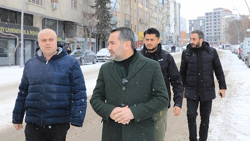 Başkan Şerifoğulları sahada incelemelerde bulundu