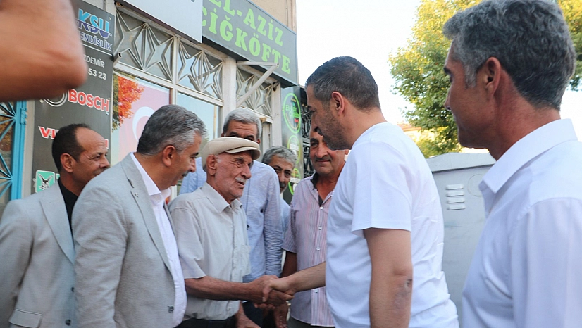 Başkan Tuncer Turus'tan Milletvekili Semih Işıkver'e ve İl Başkanı Yunus Bal'a teşekkür..