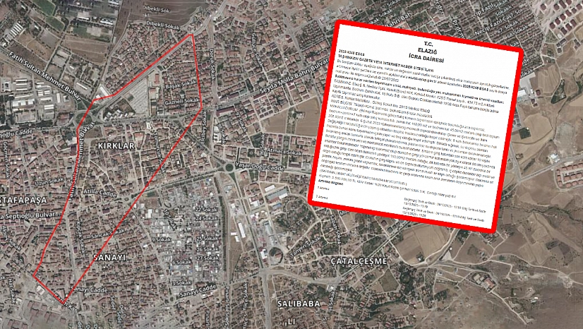 Bu fiyat kaçmaz! Elazığ'da merkezi konumda dükkan açık artırmaya gidiyor