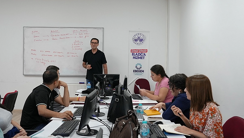 Elazığ Belediyesi'nden gençlerin mesleki gelişimlerine destek sürüyor