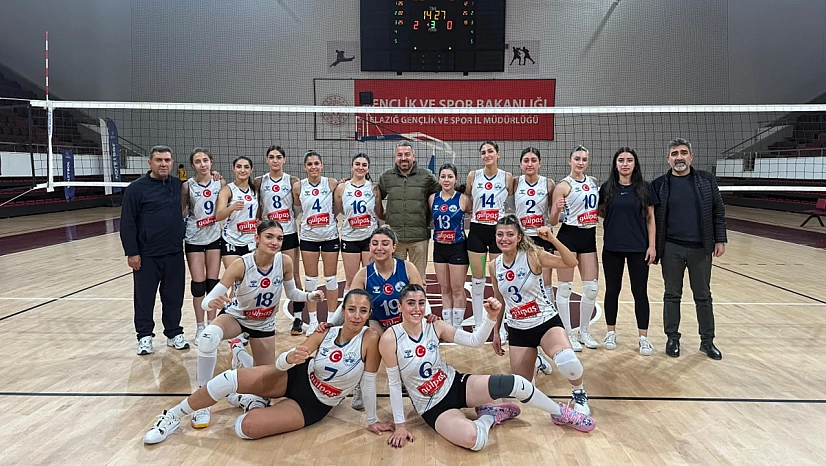 Elazığ Belediyespor, filede emin adımlarla ilerliyor