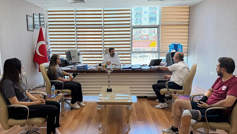Elazığ Belediyespor Kadın Masa Tenisi Takımı'ndan ziyaret