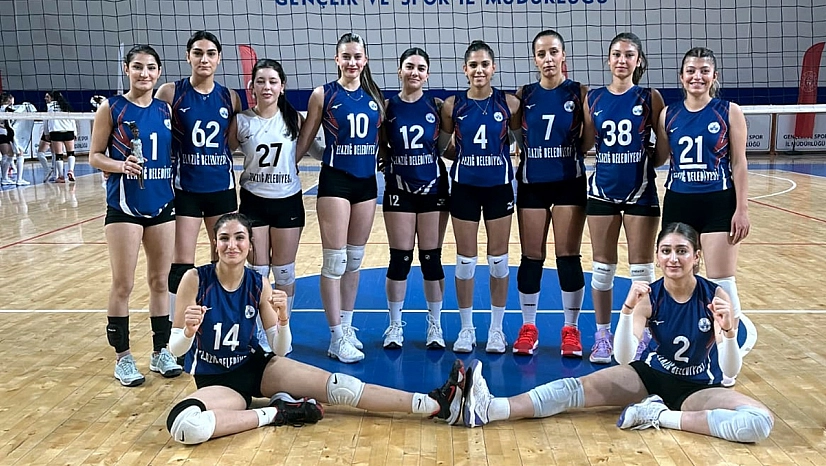 Elazığ Belediyespor kadın voleybol takımı'nın bileği bükülmüyor!