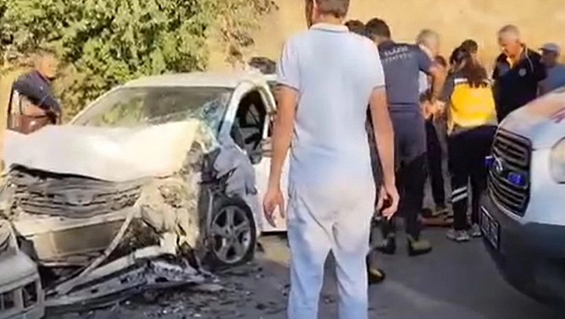 Elazığ'da bir kaza daha: 2 yaralı