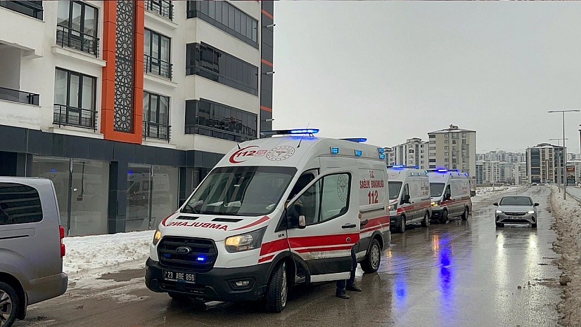 Elazığ'da facia: 1'i çocuk 6 kişi hastaneye kaldırıldı