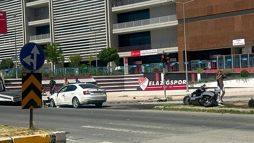 Elazığ'da feci kaza! 3 yaralı