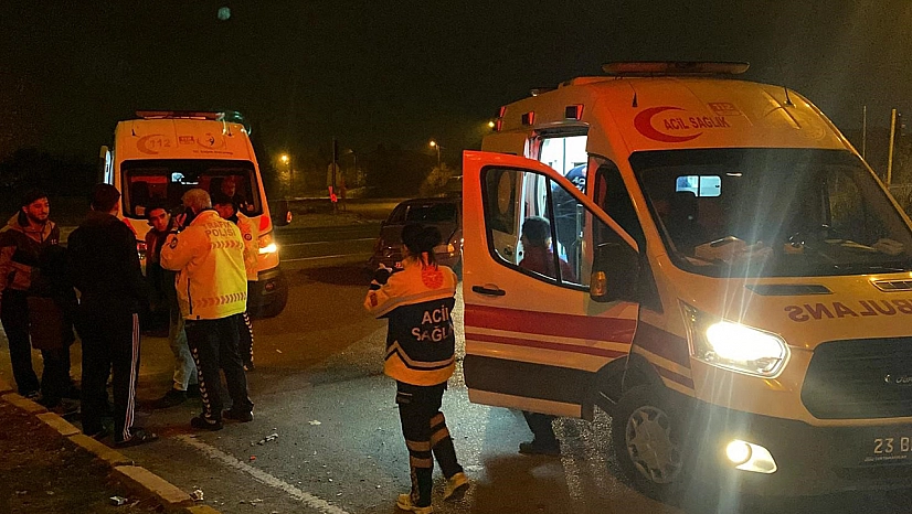Elazığ'da feci kaza: 6 yaralı