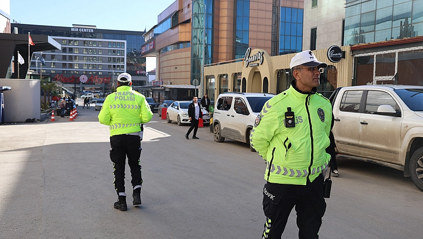 Elazığ'da hafta sonu trafik denetimi