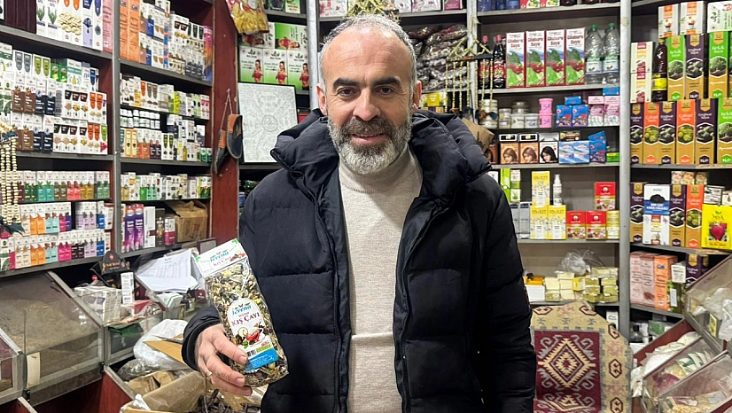 Elazığ'da havaların soğumasıyla birlikte bu ürüne talep arttı