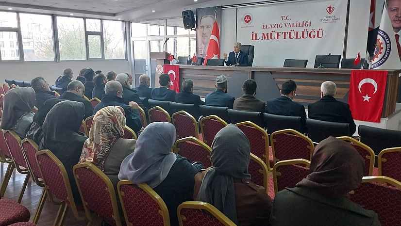 Elazığ'da İl Vaizler Toplantısı gerçekleştirildi