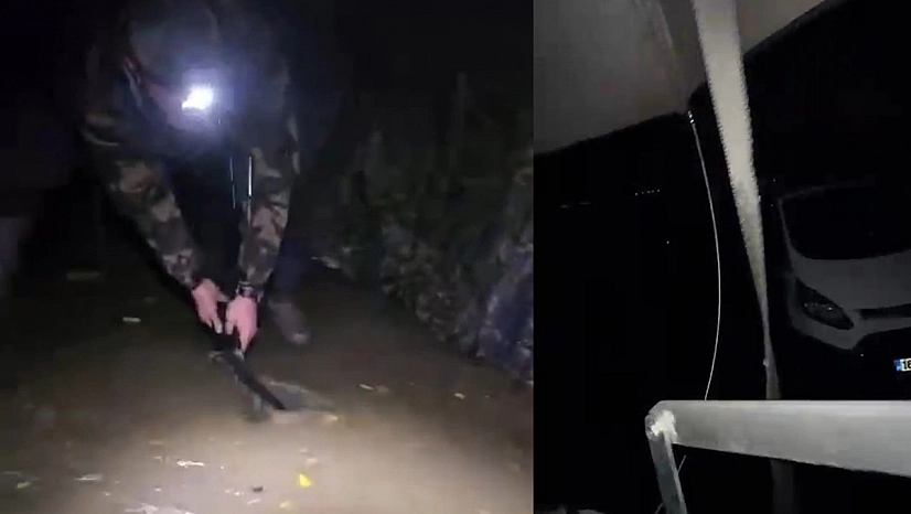 Elazığ'da kampçılar fırtınaya yakalandılar! O anlar kamerada