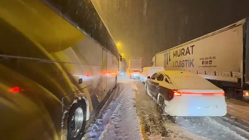 Elazığ'da kar yağışı zor anlar yaşattı