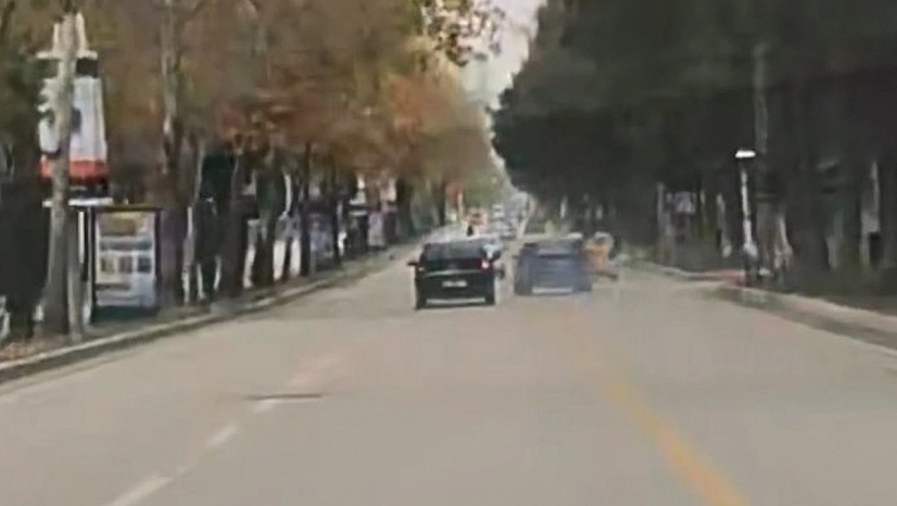 Elazığ'da makas atan sürücü trafikte tehlike saçtı