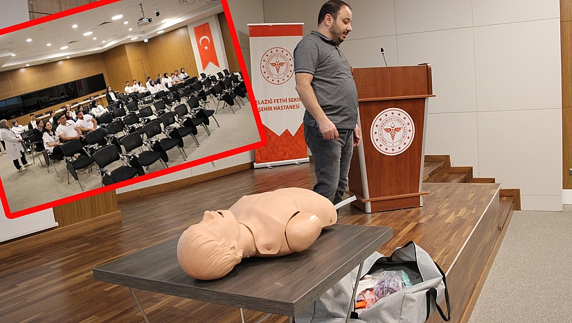 Elazığ'da sağlık çalışanlarına  özel eğitim programı