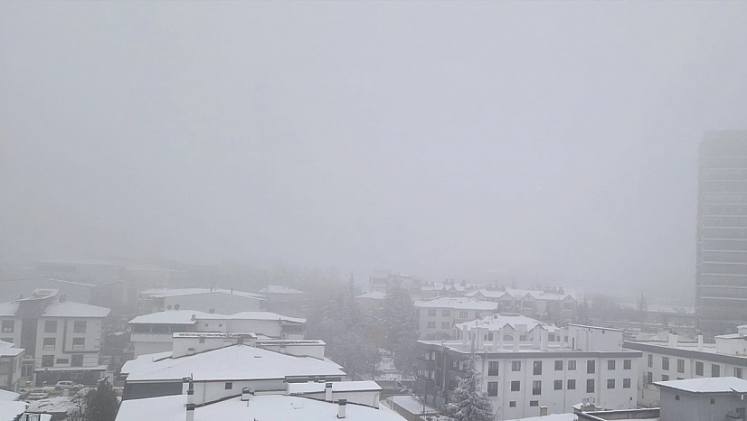 Elazığ'da yoğun sis etkili oldu