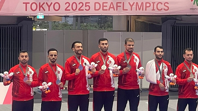 Elazığ'dan Deaflympics'te tarihi başarı: Futbolda altın, karatede çifte madalya