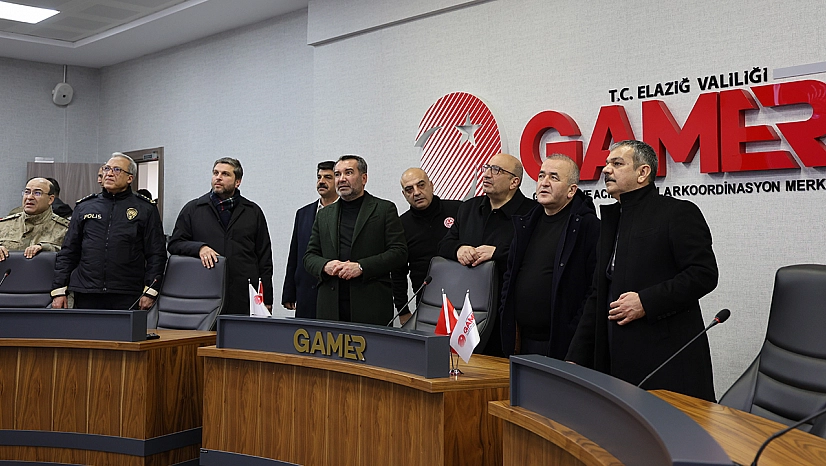 Elazığ il protokolü GAMER'i ziyaret etti