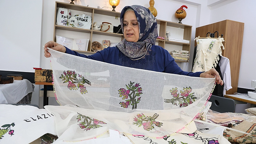 Elazığ'ın asırlık sanatı Çit baskıyı geleceğe taşıyor