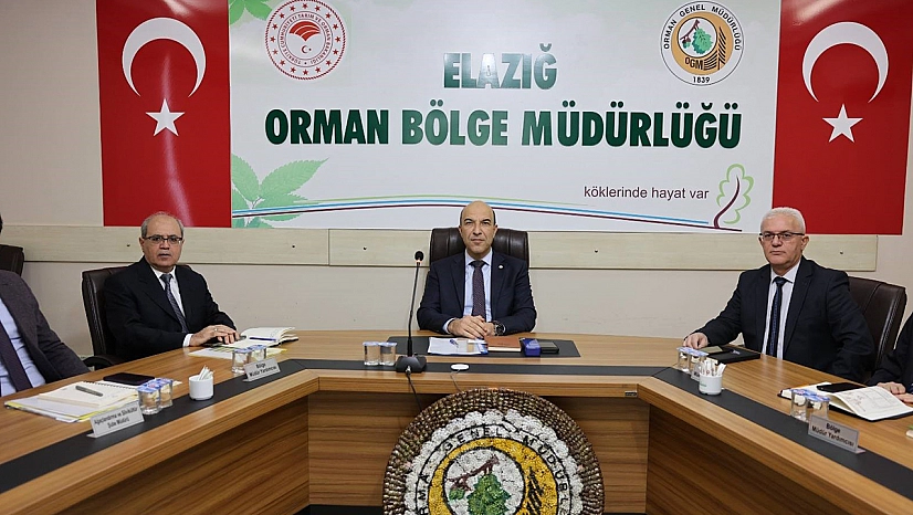 Elazığ Orman Bölge Müdürlüğü'nde 2026 planlama toplantısı yapıldı