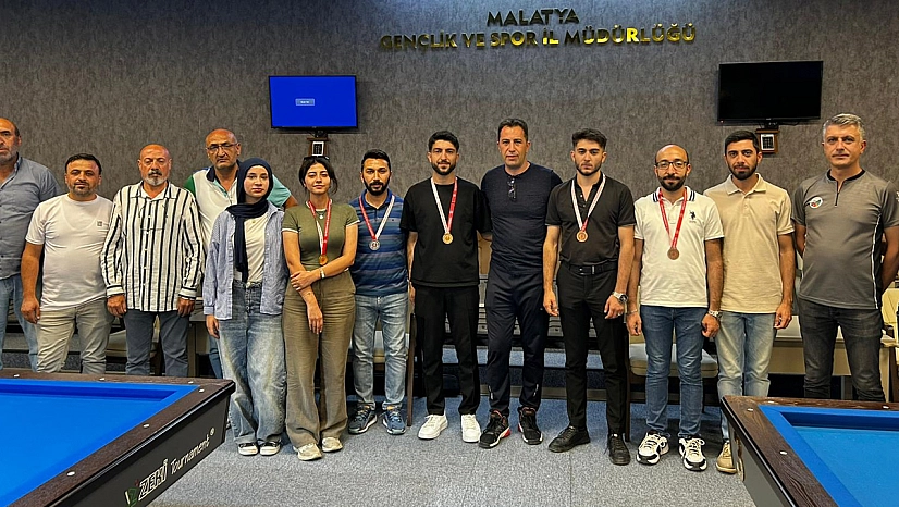 Elazığlı Sporcudan Bilardo Turnuvasında gururlandıran başarı