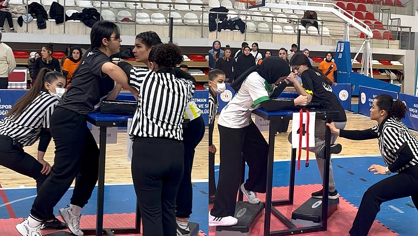 Elazığlı sporculardan bilek güreşi grup yarışmalarında 3 madalya