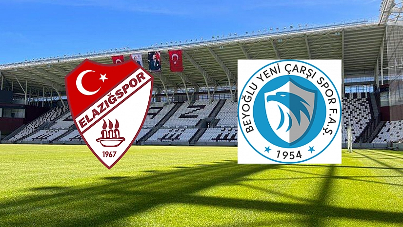 Beyoğlu Yeni Çarşı - Elazığspor canlı anlatım