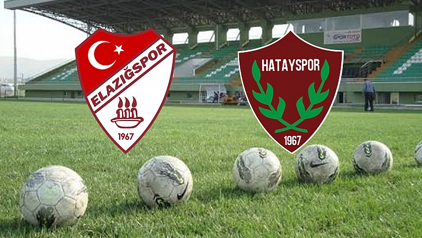 Elazığspor- Hatayspor maçı canlı anlatım