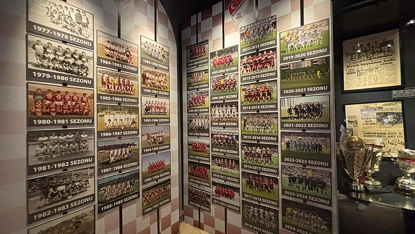 Elazığspor'un Şanlı Tarihi Kent Müzesinde Yaşatılıyor