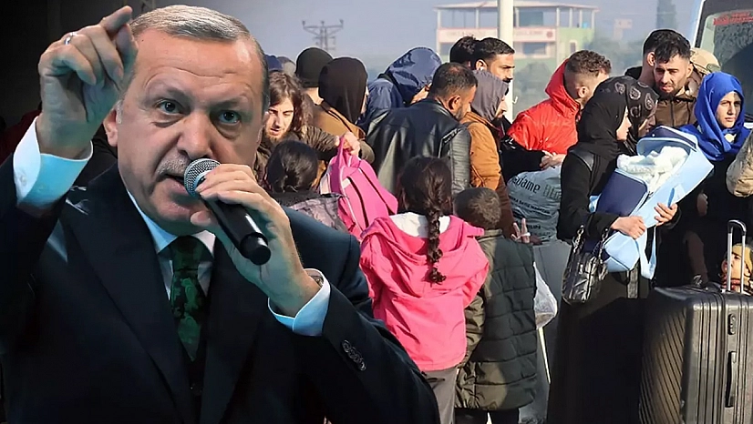 Erdoğan duyurdu: Suriyeliler için geçici koruma statüsü kademeli olarak kaldırılacak