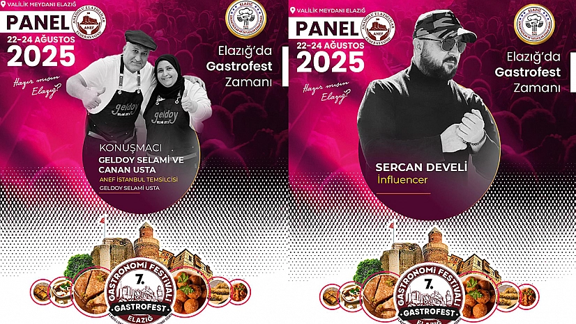 Festival başlıyor: Şefler ve fenomenler Elazığ'da buluşacak!