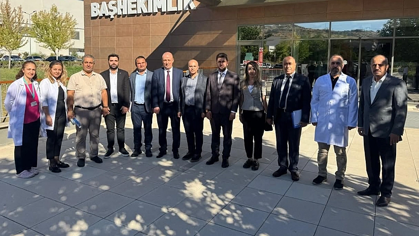 Fethi Sekin Şehir Hastanesi'nde yerinde çapraz değerlendirme
