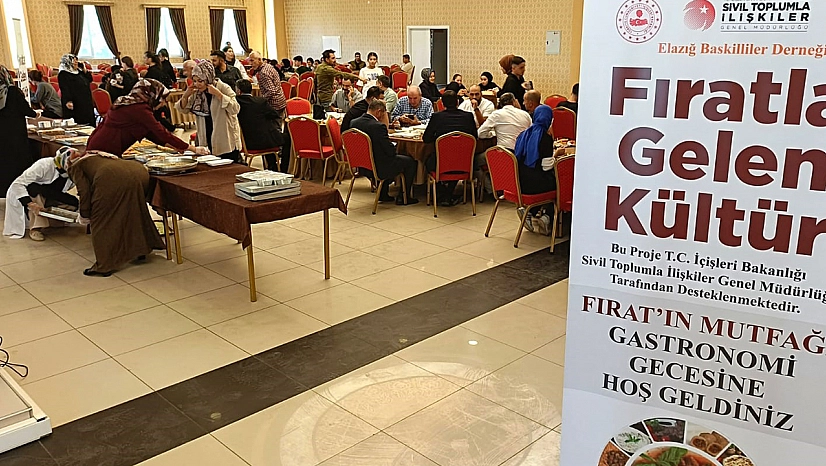 Fırat'ın lezzetleri Elazığ'da tanıtıldı