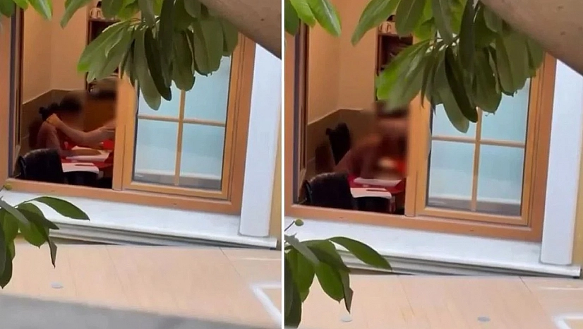 'Gitmek istemiyorum' dedi... Baba gerçeği pencereden öğrendi