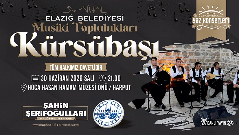 Harput'ta kürsübaşı rüzgarı
