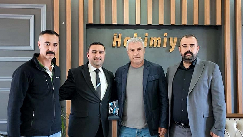 Hizmet-İş Sendikası Elazığ Şube Başkan Adayı Ertürk'den Hakimiyet'e ziyaret