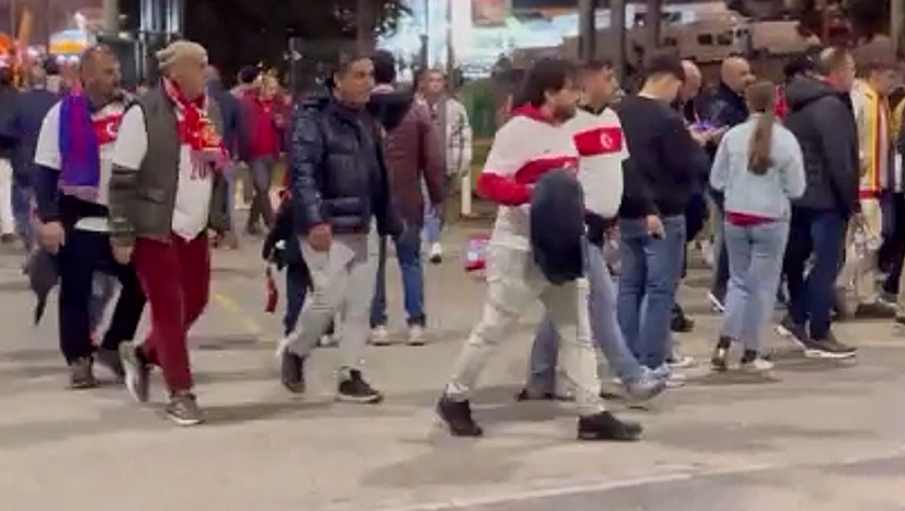 İspanya'da millilere büyük destek!