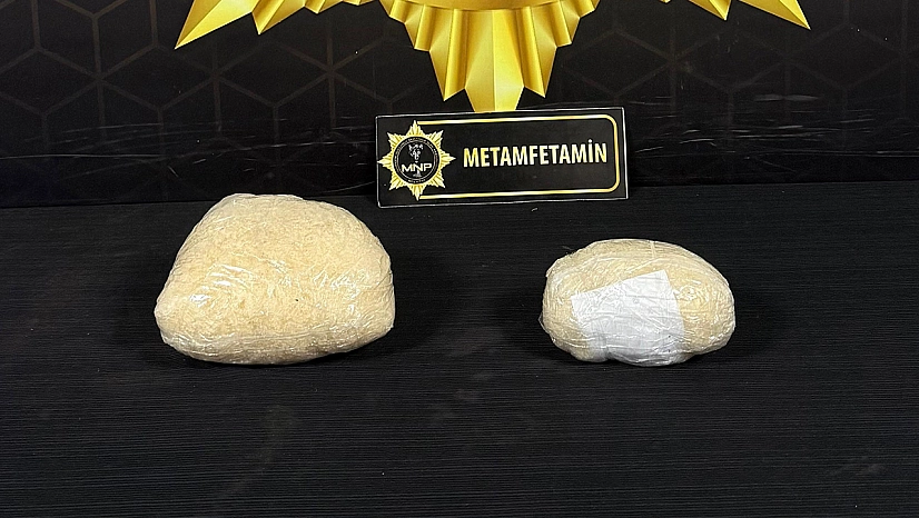 Malatya'da 1 kilo 769 gram metamfetamin ele geçirildi