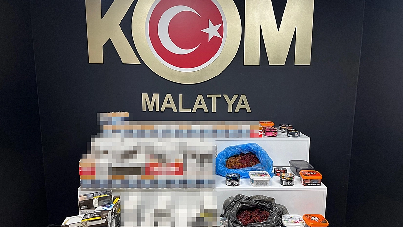 Malatya'da dev kaçakçılık operasyonu