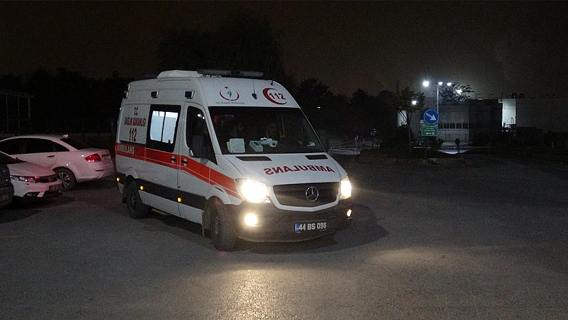 Malatya'da iş yerinde bıçaklı kavga: 2 yaralı