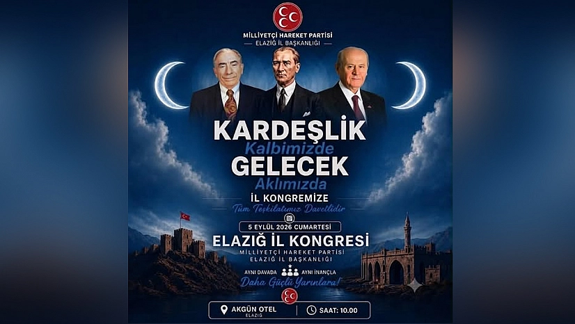 MHP Elazığ İl Başkanlığı kongre tarihini açıkladı