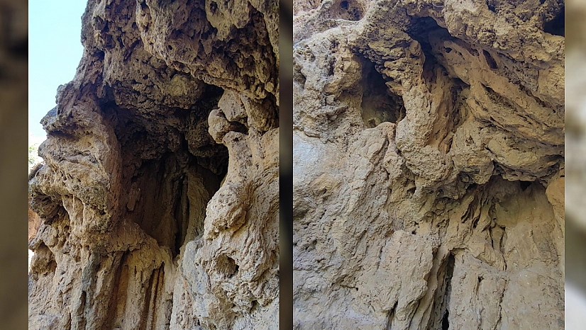 Palu'daki gizemli mağaralar görenleri büyülüyor