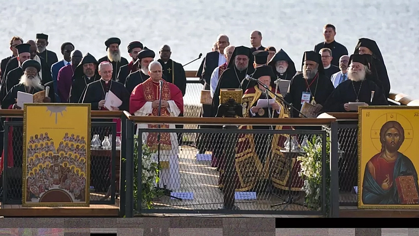 Papa 14. Leo İznik'te! Tarihi Bazilikada yüzyıllar sonra ilk ayin