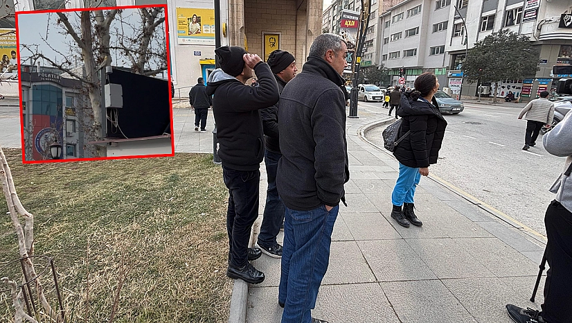 PTT Meydanı'nda Yürek Burkan Anlar