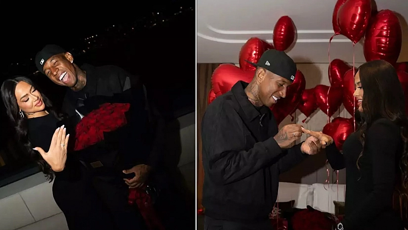 Talisca'dan 5 yıllık sevgilisine romantik evlilik teklifi