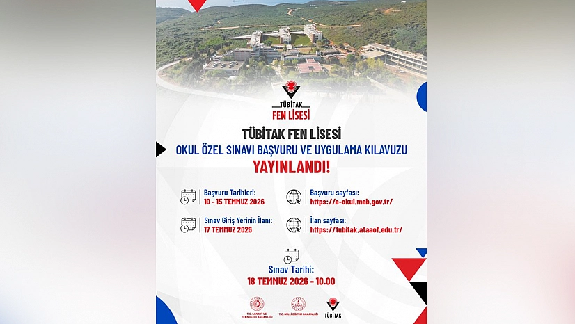 TÜBİTAK Fen Lisesi yeni öğrencilerini bekliyor