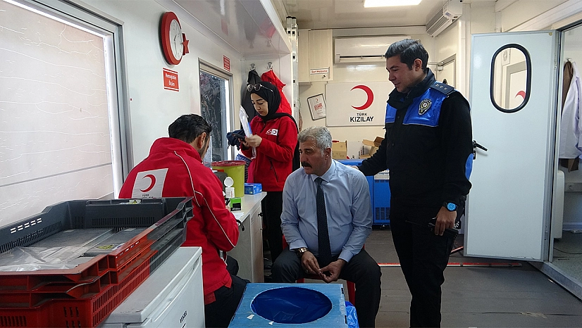 Tunceli'de kan bağışı oranları Türkiye ortalamasının üzerinde